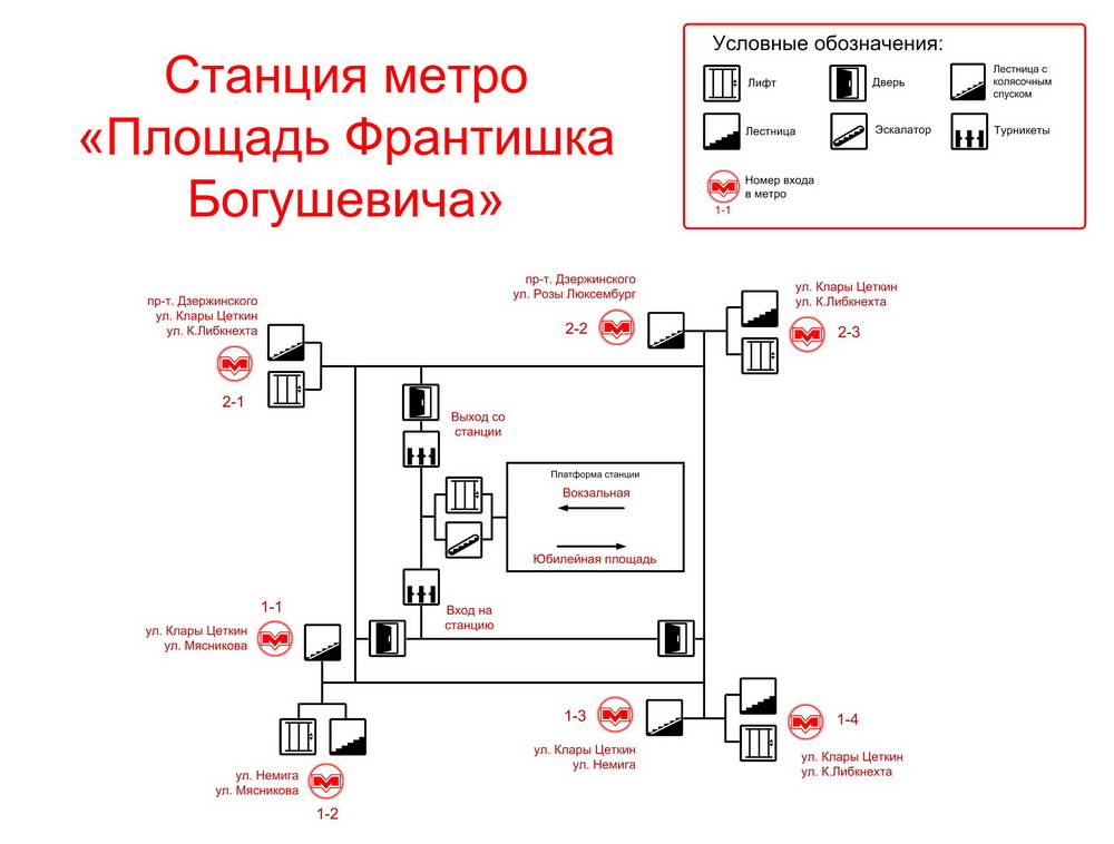 Схема станции каланчевская