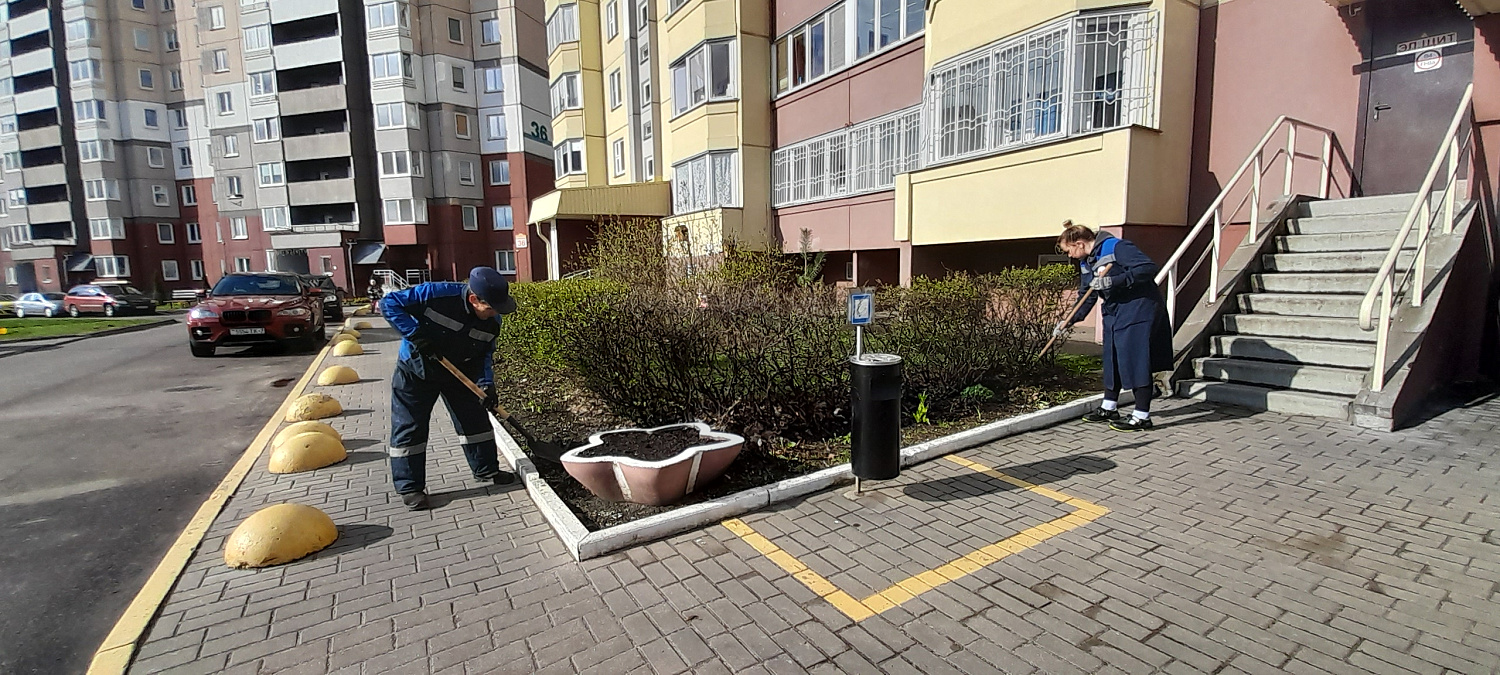 Приняли активное участие в республиканском субботнике