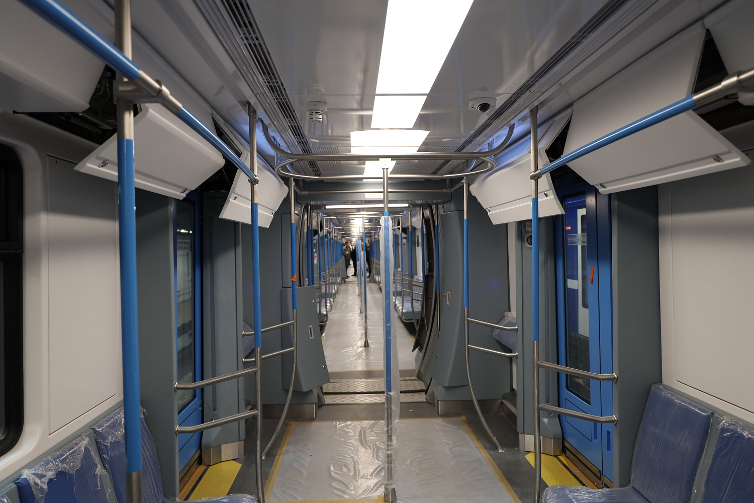 В метрополитен прибыли два новых поезда «Минск 2024»