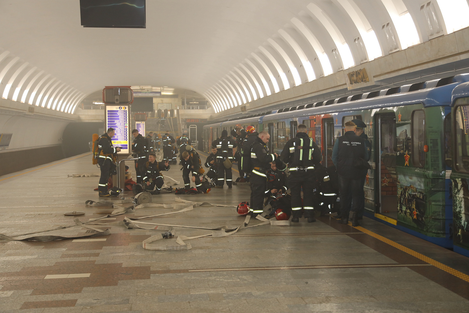 Потушили «пожар» на «Востоке»