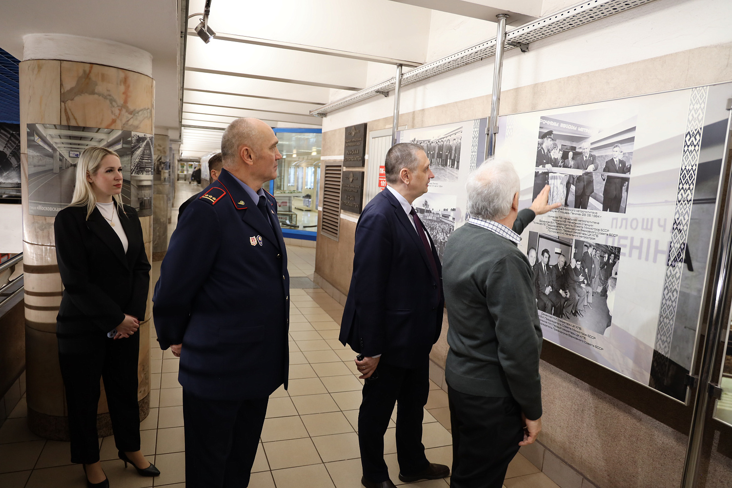 Выставочной экспозиции по истории Минского метрополитена исполнилось 10 лет!