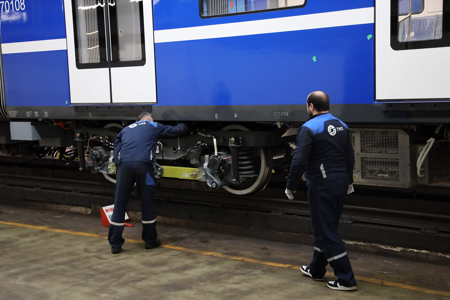 В метрополитен прибыли два новых поезда «Минск 2024»