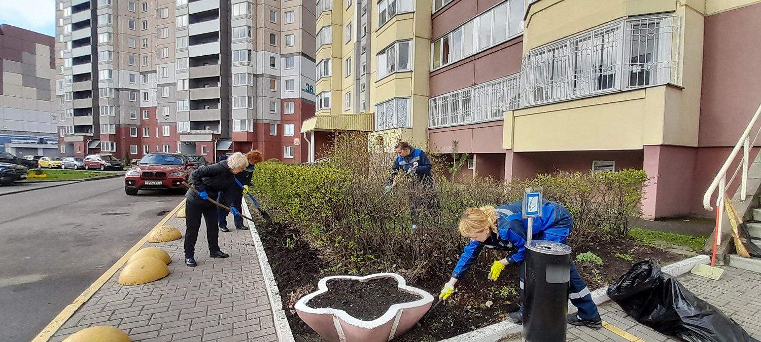 Приняли активное участие в республиканском субботнике