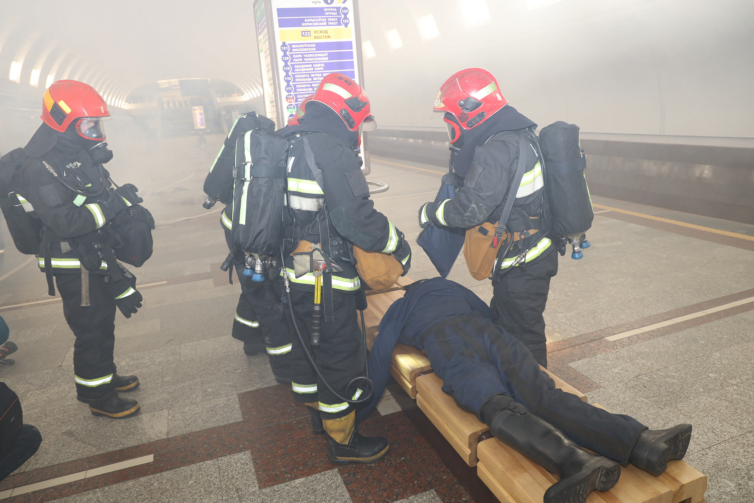 Потушили «пожар» на «Востоке»