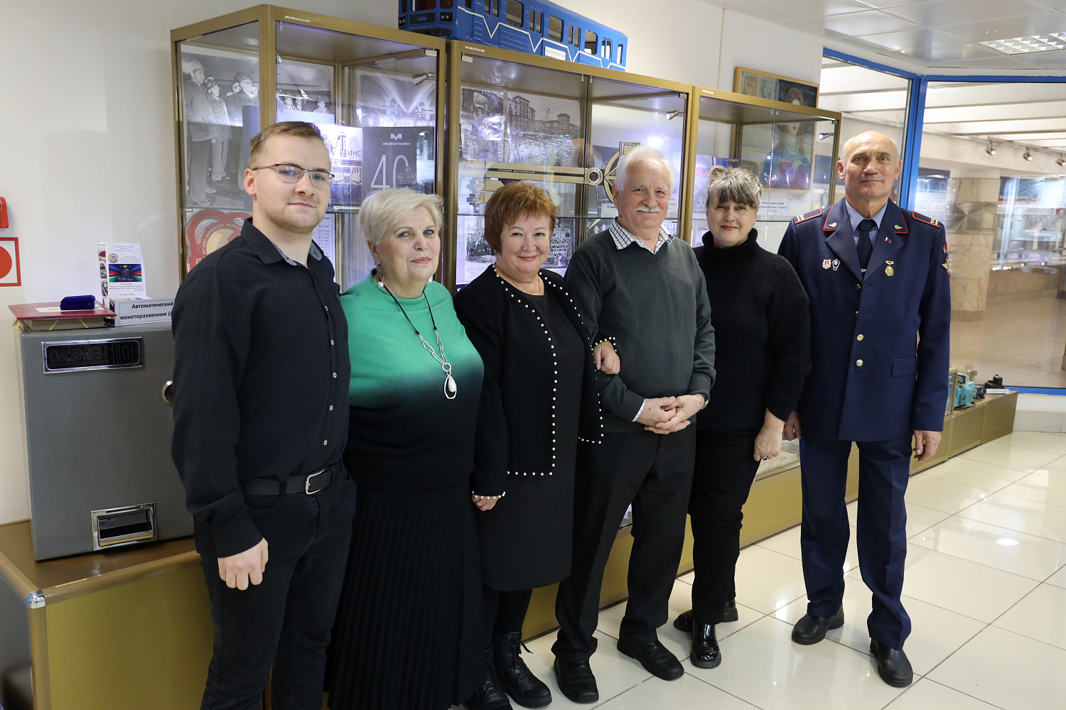 Выставочной экспозиции по истории Минского метрополитена исполнилось 10 лет!