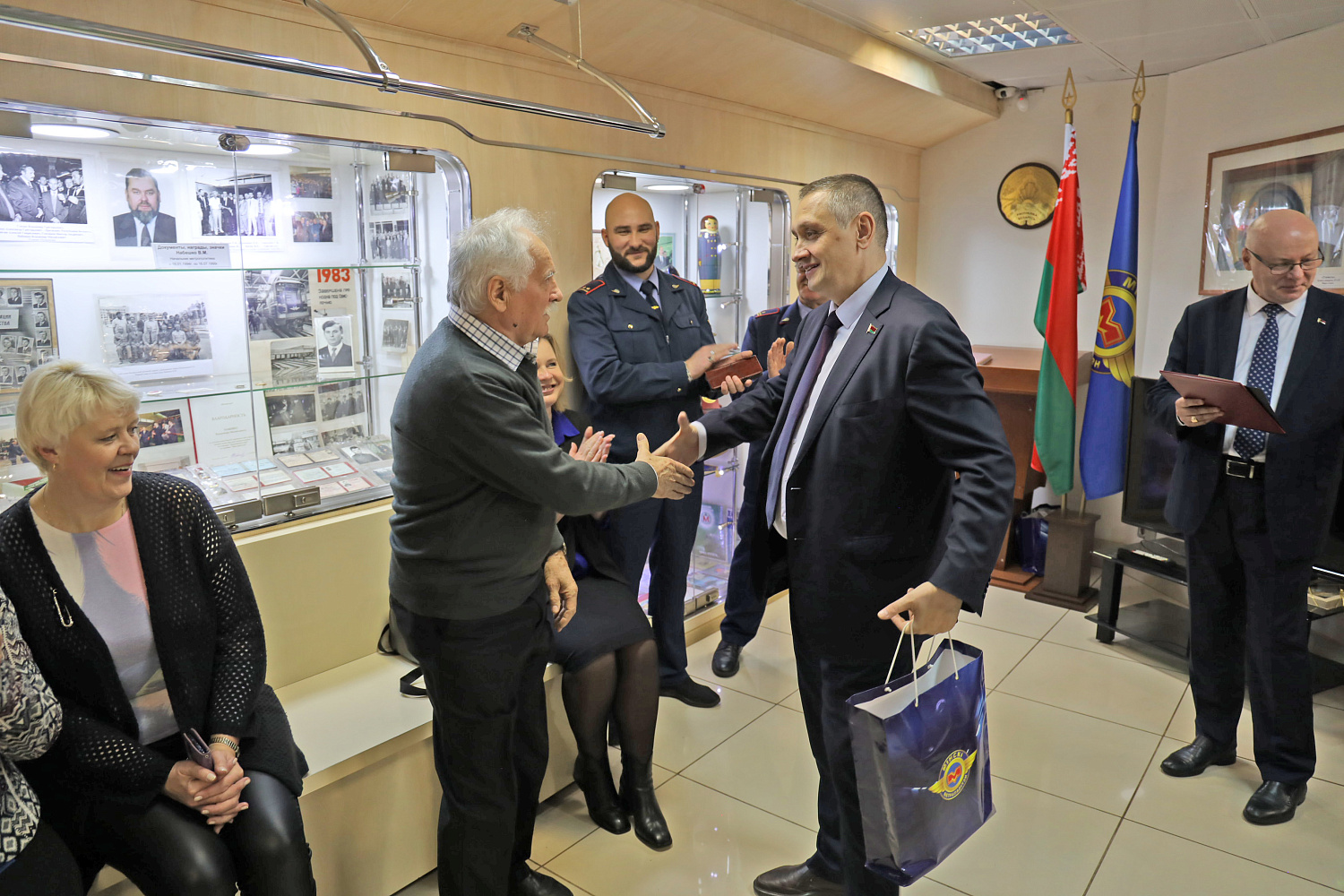 Выставочной экспозиции по истории Минского метрополитена исполнилось 10 лет!