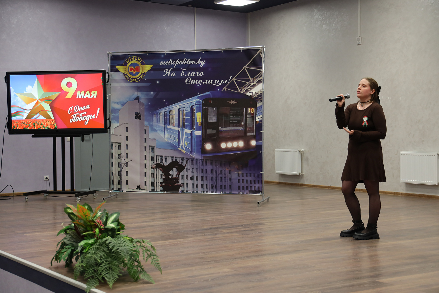 «Победный май» песнями звучит в наших сердцах