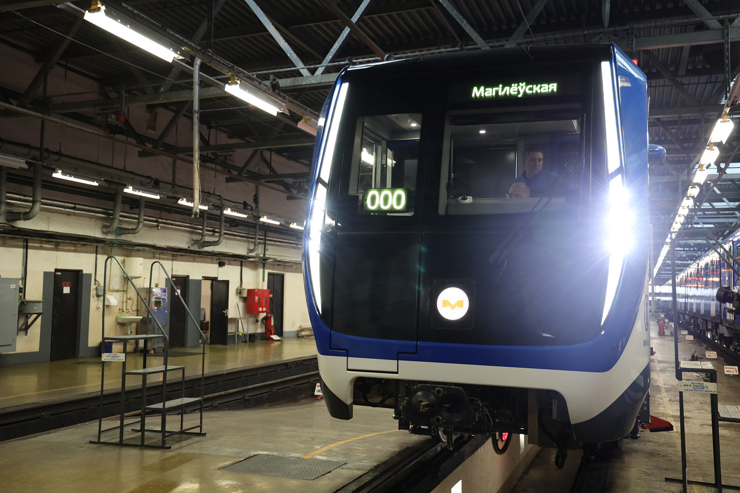 В метрополитен прибыли два новых поезда «Минск 2024»