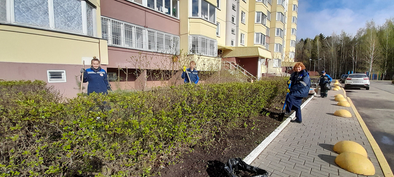 Приняли активное участие в республиканском субботнике