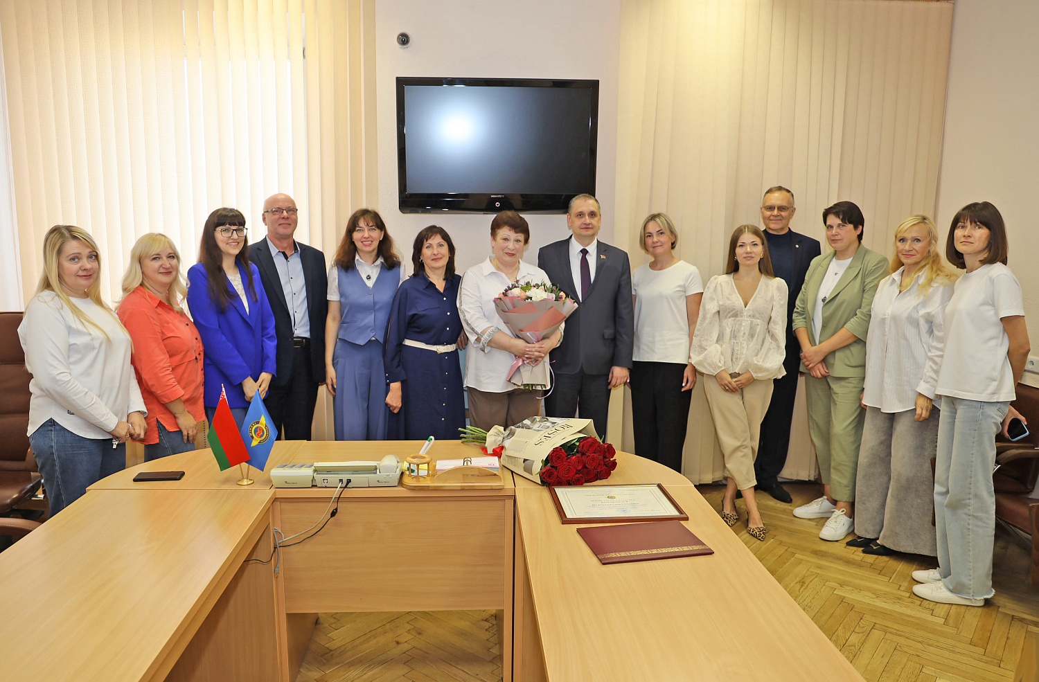 Светлана Остапчук награждена Почетной грамотой директора Минского метрополитена