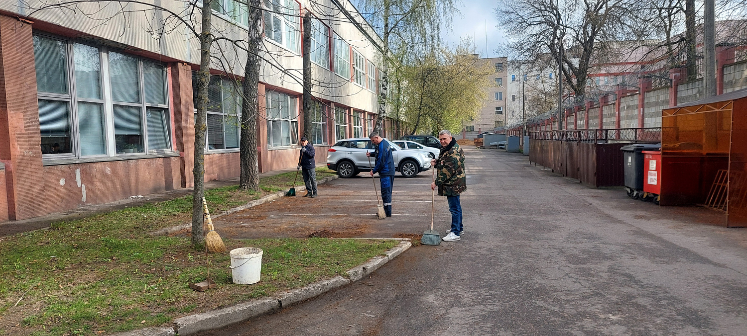 Приняли активное участие в республиканском субботнике