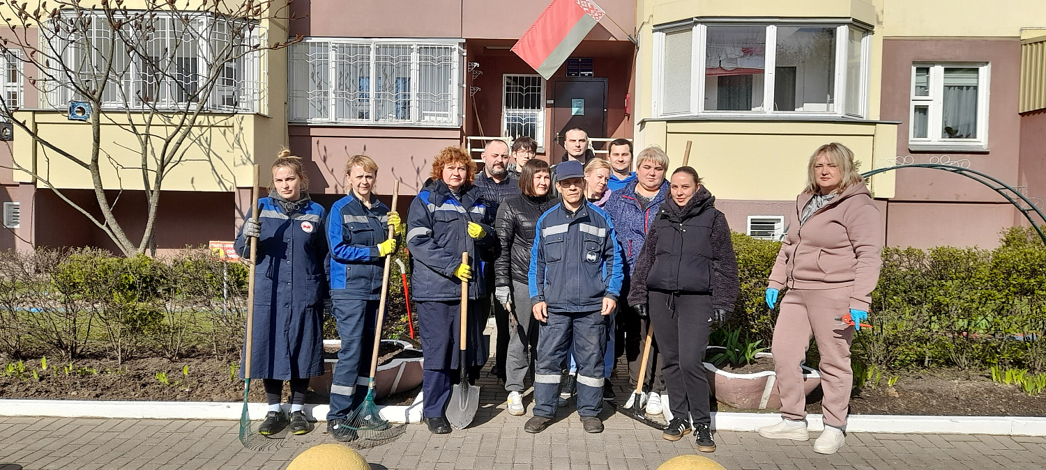 Приняли активное участие в республиканском субботнике