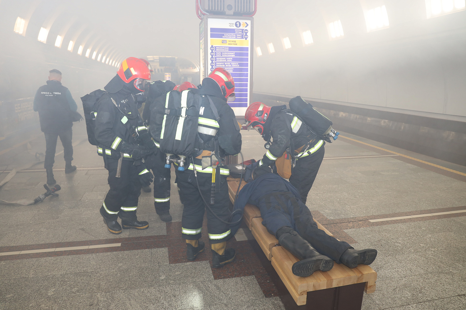 Потушили «пожар» на «Востоке»