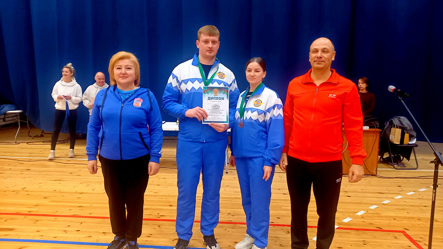 Взяли «бронзу» на районной спартакиаде